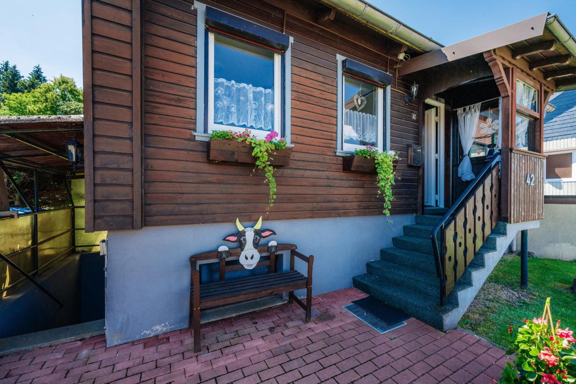 Ferienhaus Peggy Mit Klimaanlage In Den Bergen Walkenried Kültér fotó