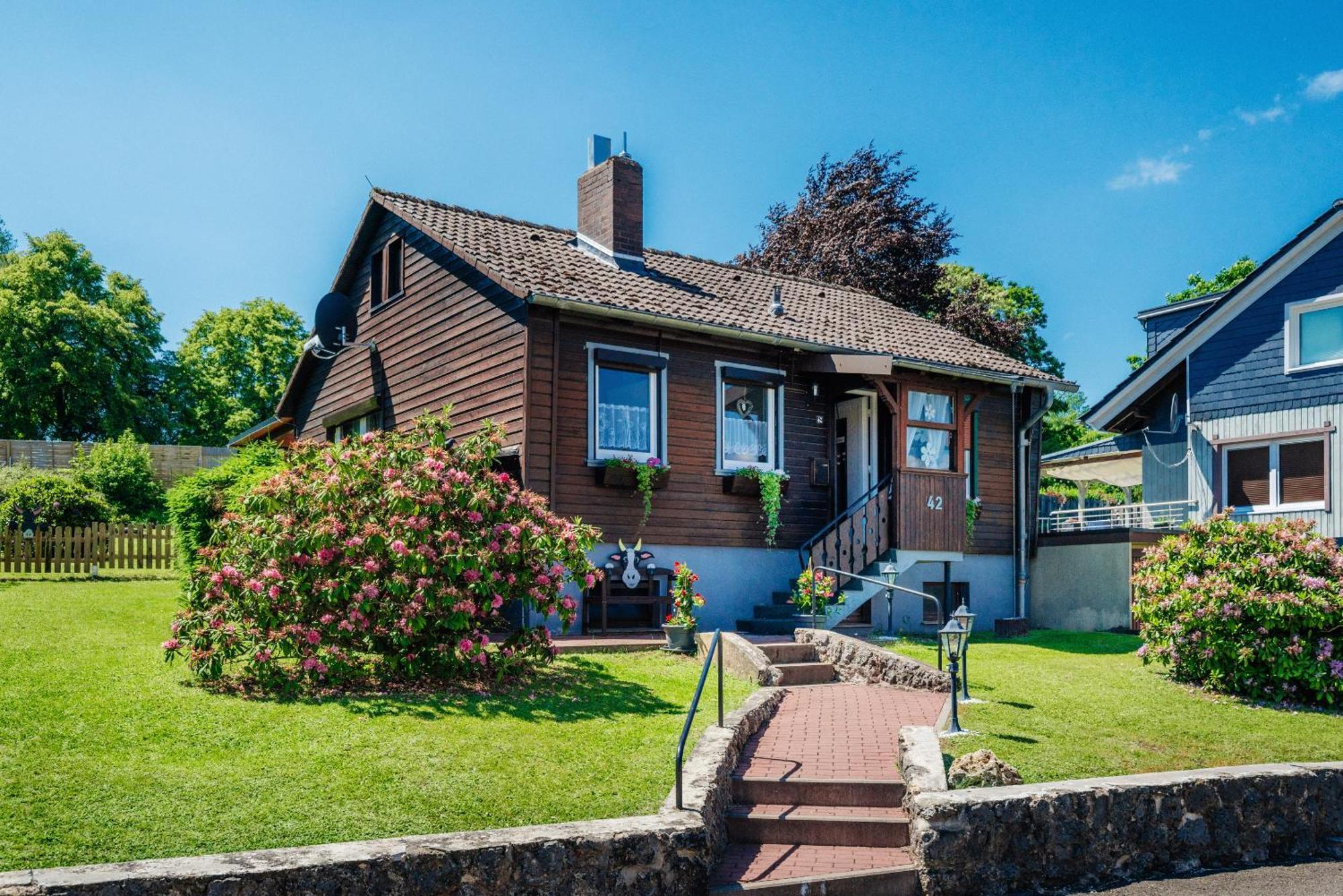 Ferienhaus Peggy Mit Klimaanlage In Den Bergen Walkenried Kültér fotó